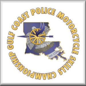 Concurso de habilidades de motocicleta de la Gulf Coast Police